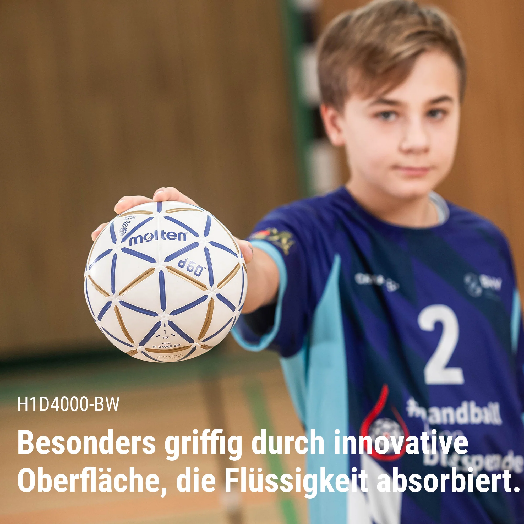 d60 Handball Gr. 1 | H1D4000-BW - Image 3