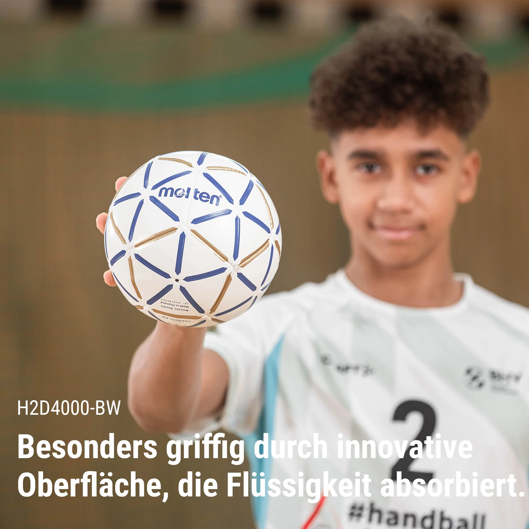 d60 Handball Gr. 2 | H2D4000-BW - Image 3