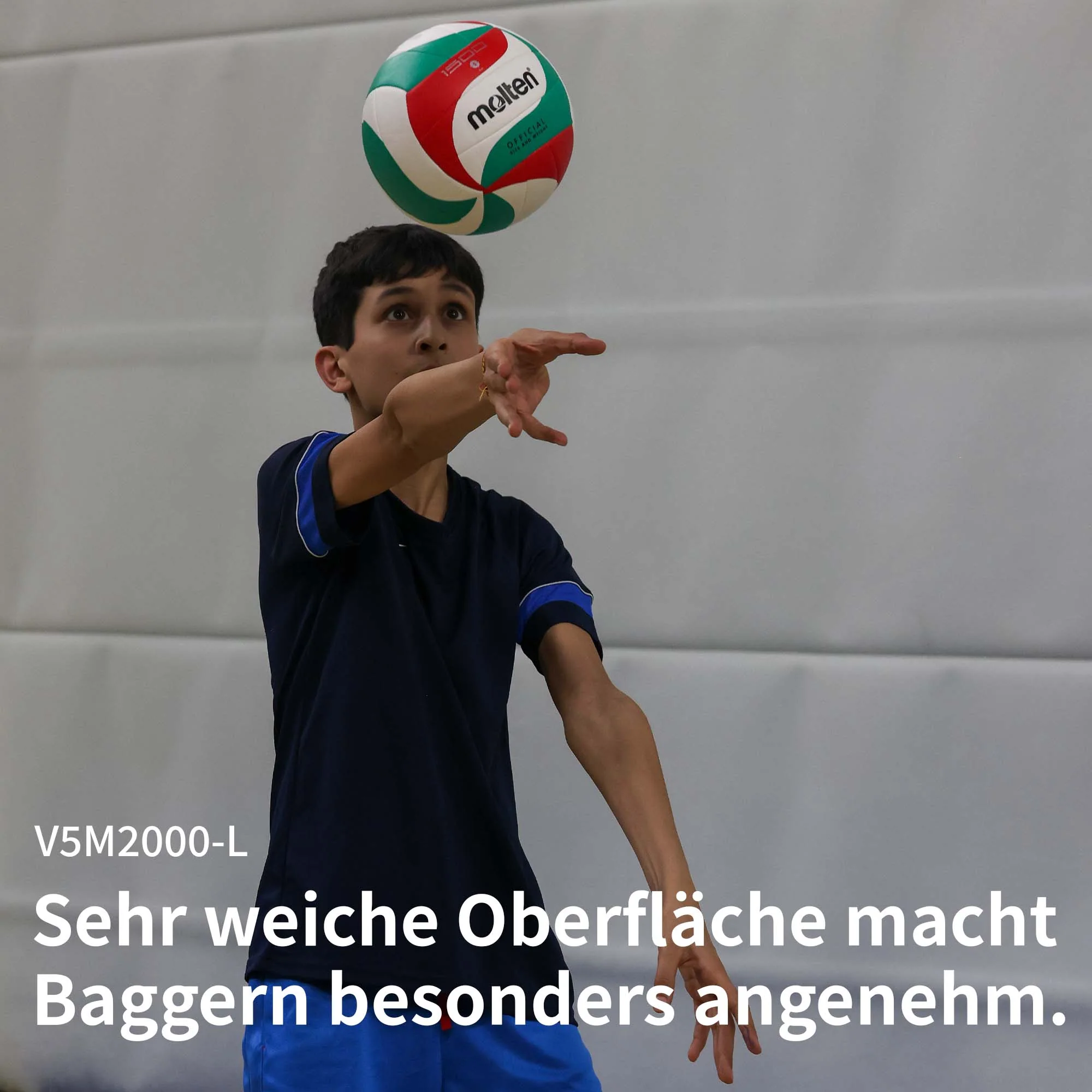 Volleyball Leichtball Gr. 5 | V5M2000-L - Image 3